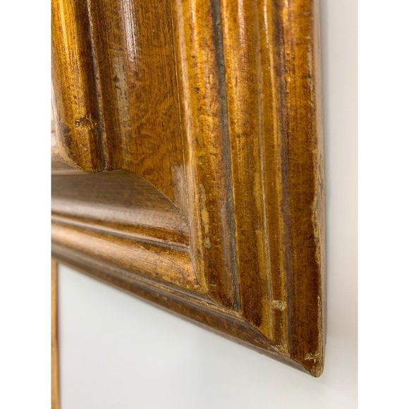 60s Vintage Original Oil Painting Small 17.5 x 15.5" Sunflowers with Frame 6390 - Picture 7 of 10